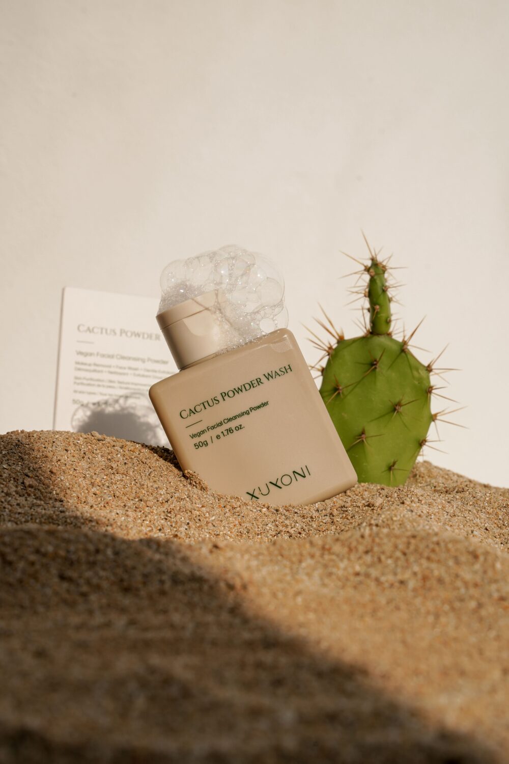 cactus powder wash - Koreen Skin Paris - Nous croyons que prendre soin de sa peau doit être un plaisir quotidien