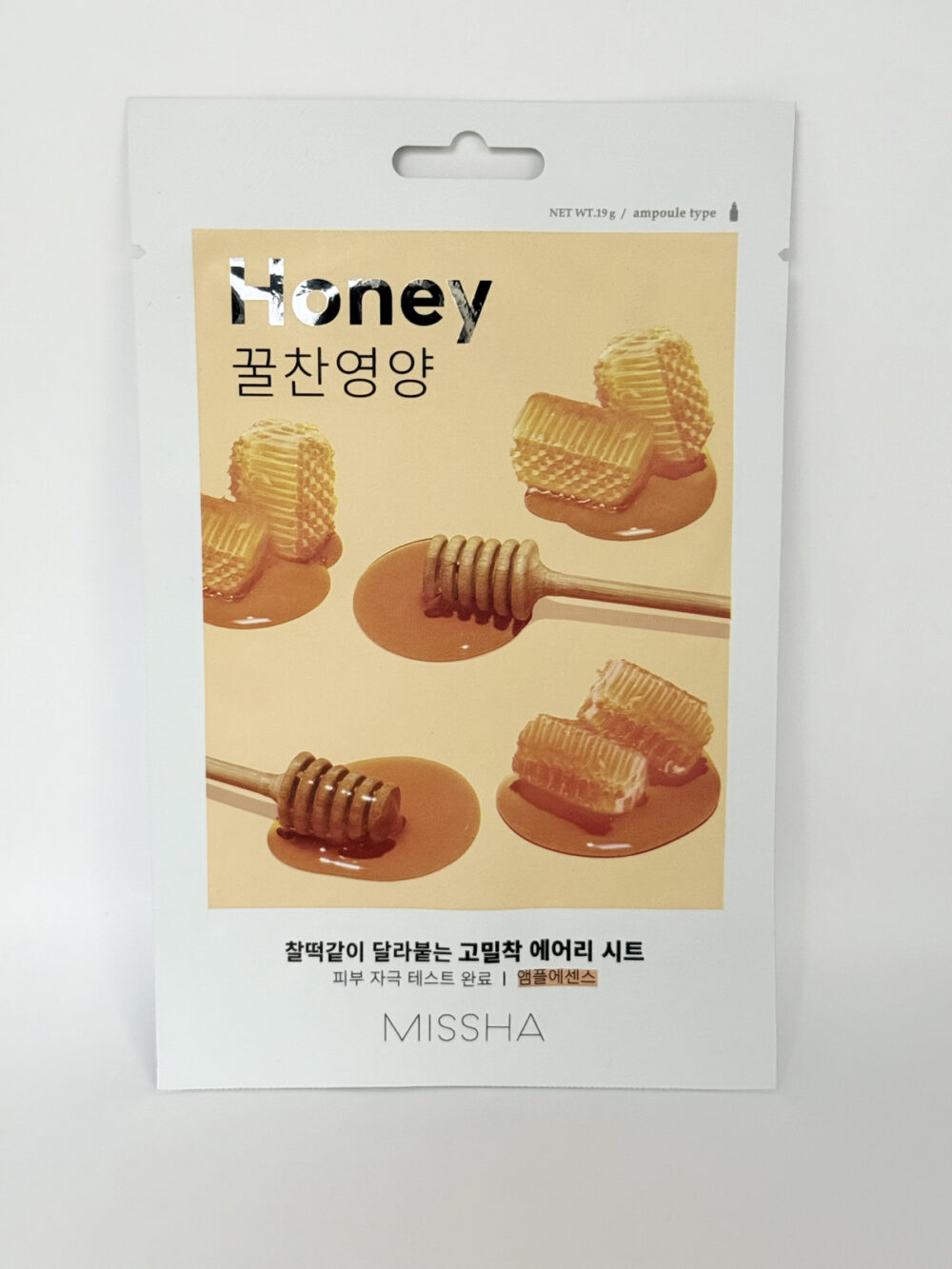 MISSHA- AIRY FIT SHEET MASK HONEY