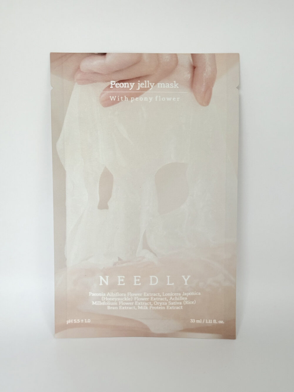 NEEDLY-PEONY JELLY MASK