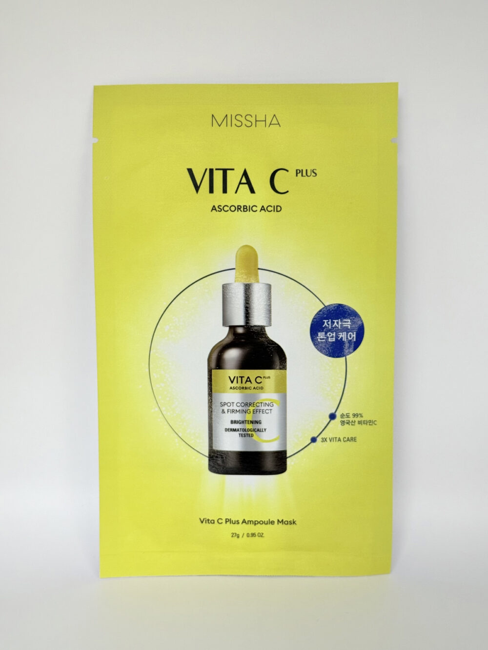 MISSHA- VITA C PLUS AMPOULE MASK